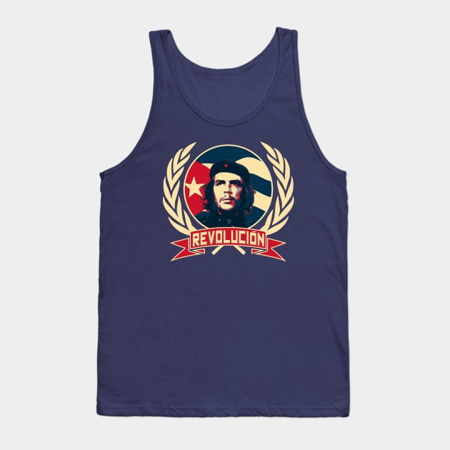 Che Guevara Revolucion Tank Top by Nerd_art